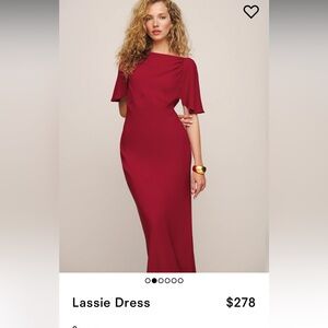 Reformation Red Lassie Dress